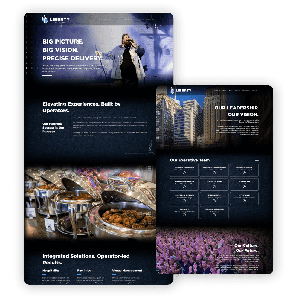 WordPress Sports Website USA